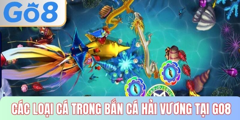 Tổng hợp các loại cá trong bắn cá hải vương